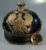 Prussian Model 1916 "Wartime Manufacture" Infantry Officer Pickelhaube Visuel 10